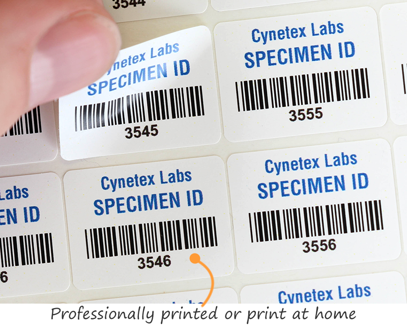 0.75 in. x 1 in. Print Your Own Barcode Labels