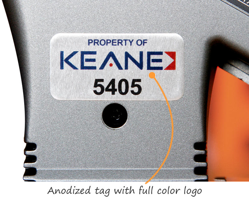 Numbered Metal Asset Tags & More Online