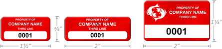 Choose Proper Size for Your Asset Tag