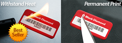 Metal asset tags