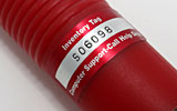 Annealed aluminum asset tags are great for curved surfaces.