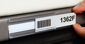 Barcode Label Holders - Plastic