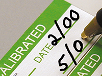 Debossable Aluminum Calibration Labels