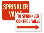 Sprinkler Signs