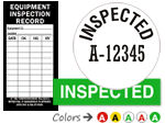 Inspected QC Labels