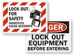 Lockout Signs & Labels