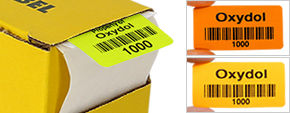Paper barcode labels 