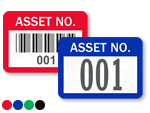 Pre numbered Asset Labels