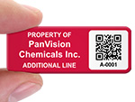 QR Code Asset Labels