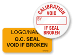 Quality Control Seals