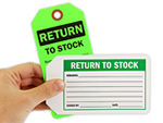 Return to Stock Tags