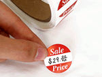 Sales and Size Stickers