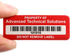Security Barcode Labels