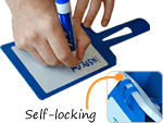Self Locking & Dry Erase Plastic Tags