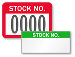Stock Number Labels