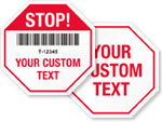 Stop Sign Destructible Labels