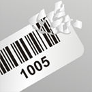 Roll of tamperproof desctructible consecutive barcodes 