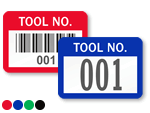 Tool Tracking Barcode Labels