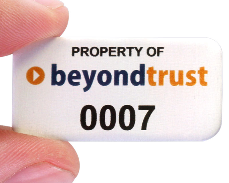 Numbered Metal Asset Tags & More Online