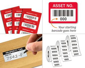 Asset Labels - Industry Best Sellers