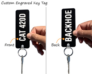 Custom Engraved Key Tag