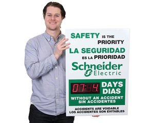 Custom Shine-a-day™ scoreboard