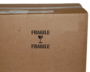 Fragile Shipping Stencil