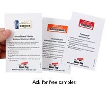 Free asset tag samples
