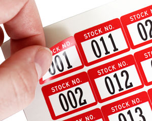 Stock Number Labels