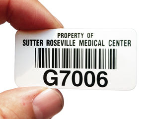 Medical clinic property id tag