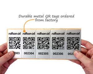 Metal QR Tags