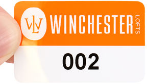 Numbered Asset Labels