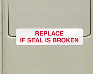 custom seal label