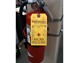 Custom Fire Extinguisher Tags & State-Specific Fire Tags