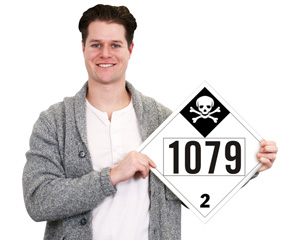 Sulphur Dioxide Placard