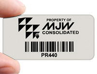 Barcoded Asset Tag Templates