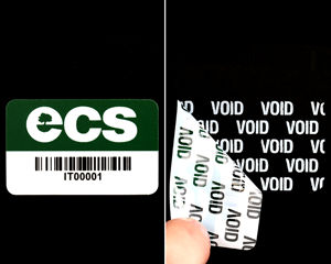 VOIDing barcode label