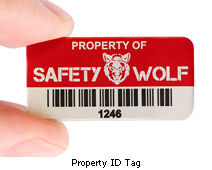 What is a property id tag