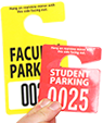 Custom Student & Faculty Parking Permits