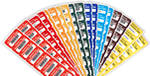 More Colored Barcode Templates