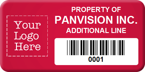 Oversized Asset Tags with Barcode & More Online