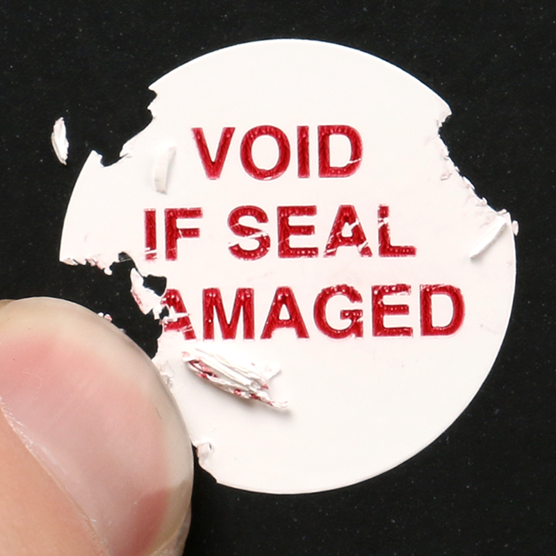 100x “CHECK CONTENTS IF SEAL IS BROKEN” Acer Laptop Shipping Labels – Sealing Stickers