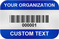 BikeGuard Custom Asset Barcode Tag