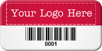 Custom Barcode Tags, 3/4 in. x 1-1/2 in.
