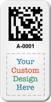 Create 2D Barcode Asset Tag