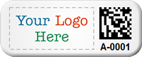 Create Small 2D Barcode Logo Tags (Full Color)