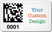 Design SunGuard 2D Barcode Logo Asset Tags