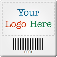 Design SunGuard Logo Barcode Number Asset Tag
