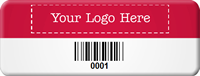 Personalized Add Your Logo Here Tag with Barcode