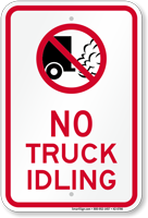 No Truck Idling On